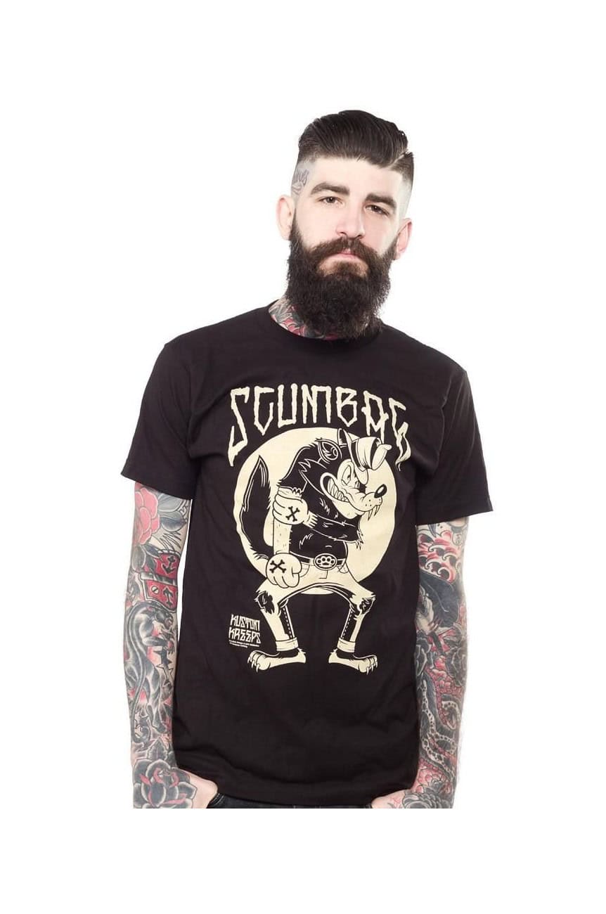 Tee shirt rock'n'roll scrumbag