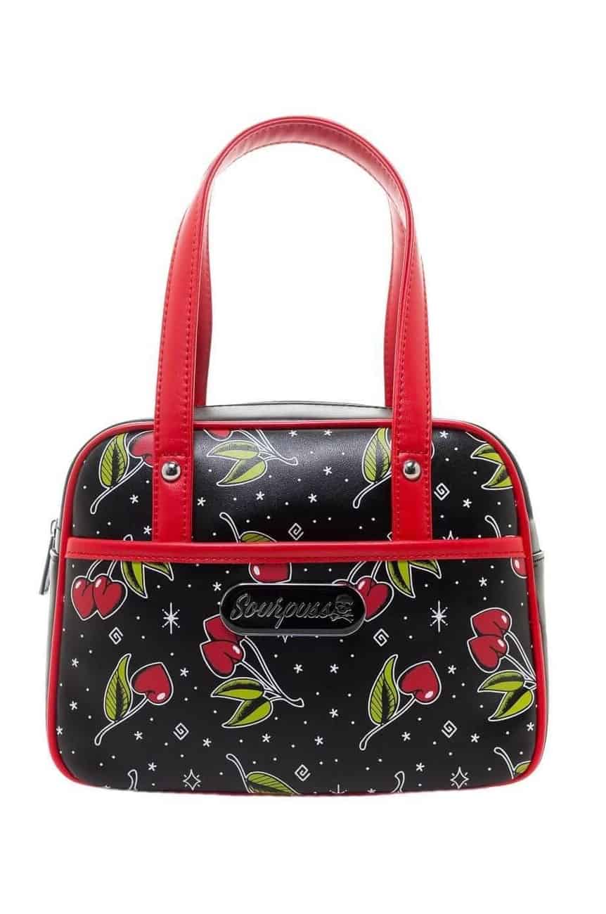 Sac vintage cerises