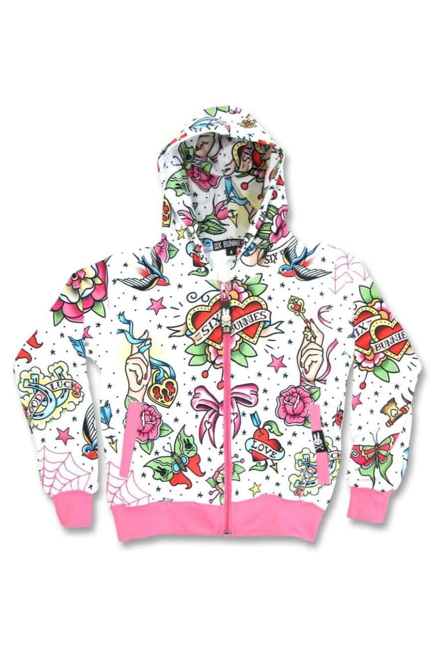 Veste tattoo petite fille