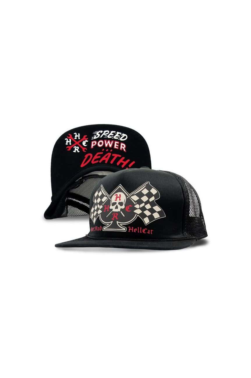 Casquette drapeau racing