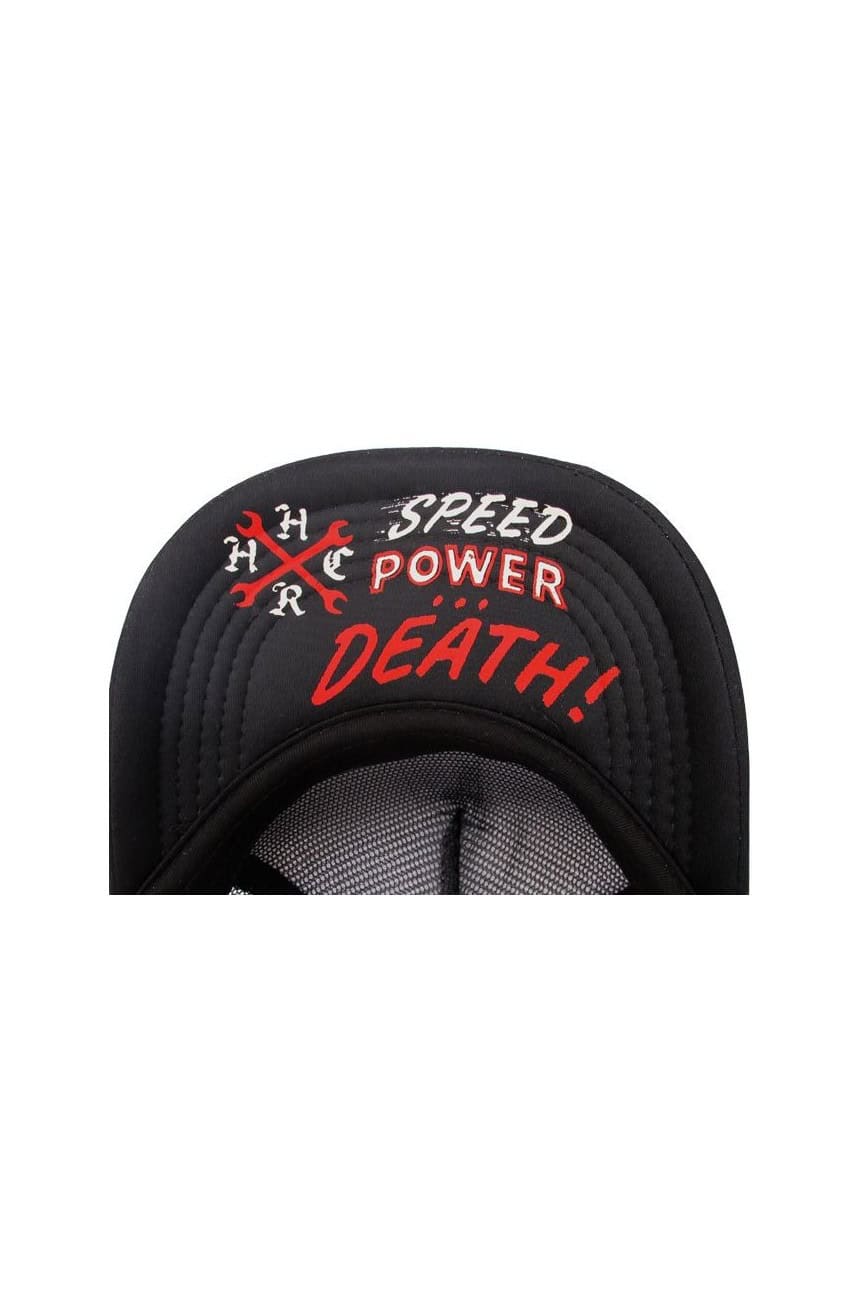 Casquette biker cutom