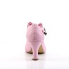 Chaussures retro rose flapper 11