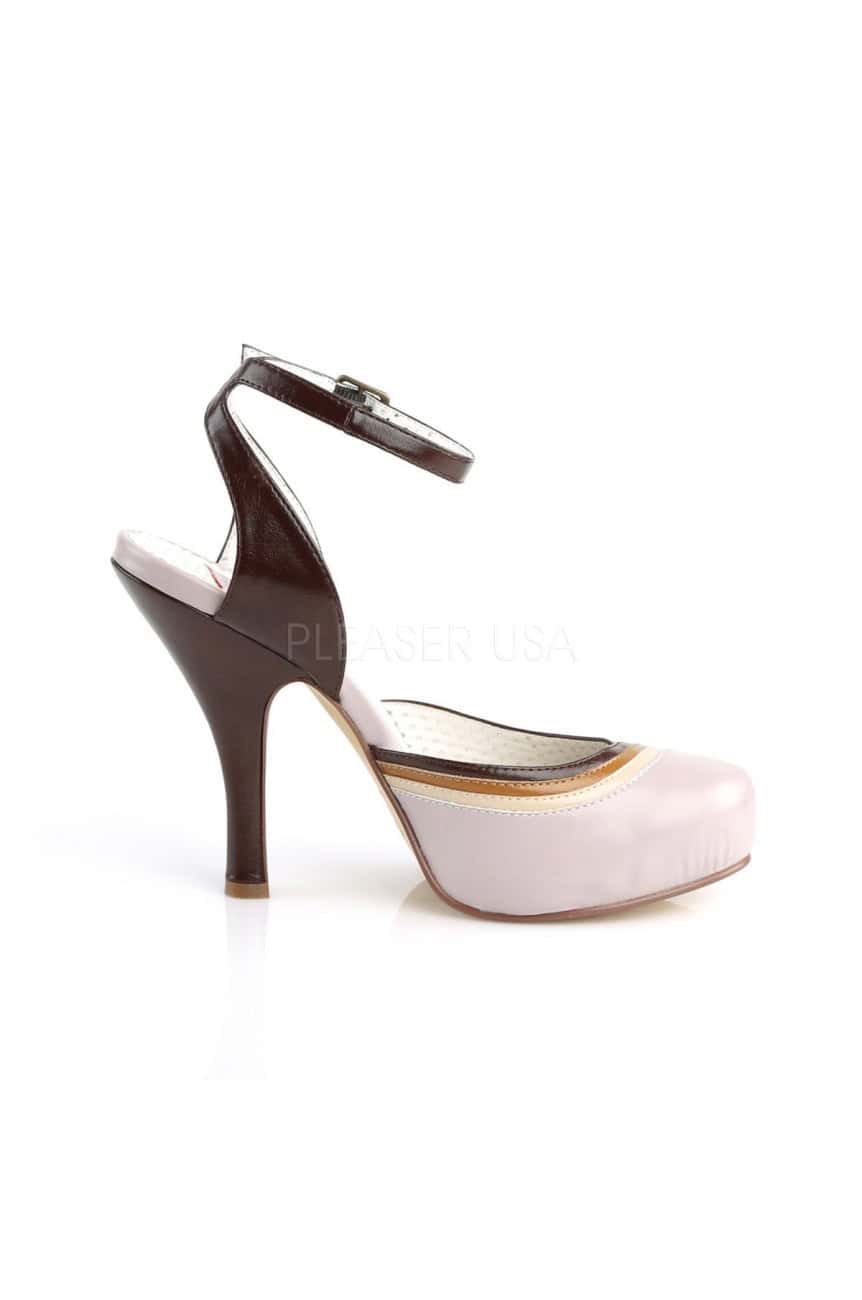 Chaussure pinup couture cutiepie 01 rose