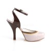 Chaussure pinup couture cutiepie 01 rose