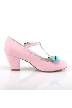 Chaussures retro rose