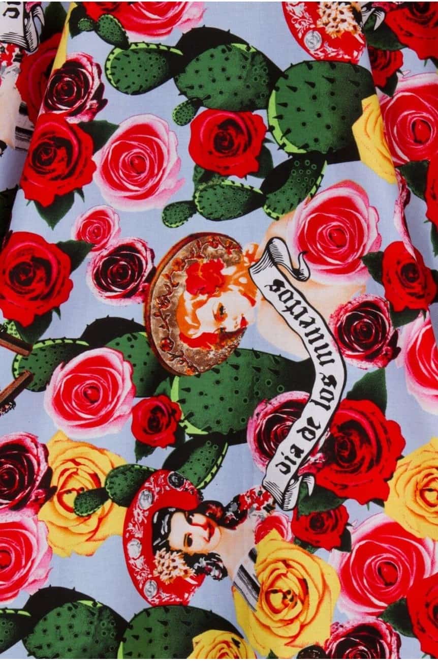 Jupe hell bunny mexico