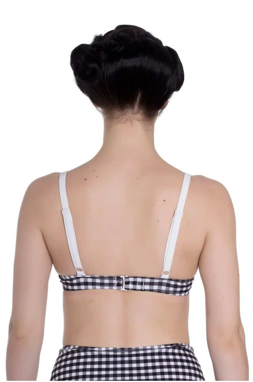 Maillot vichy rétro