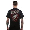 Tee shirt tête de mort lucky13