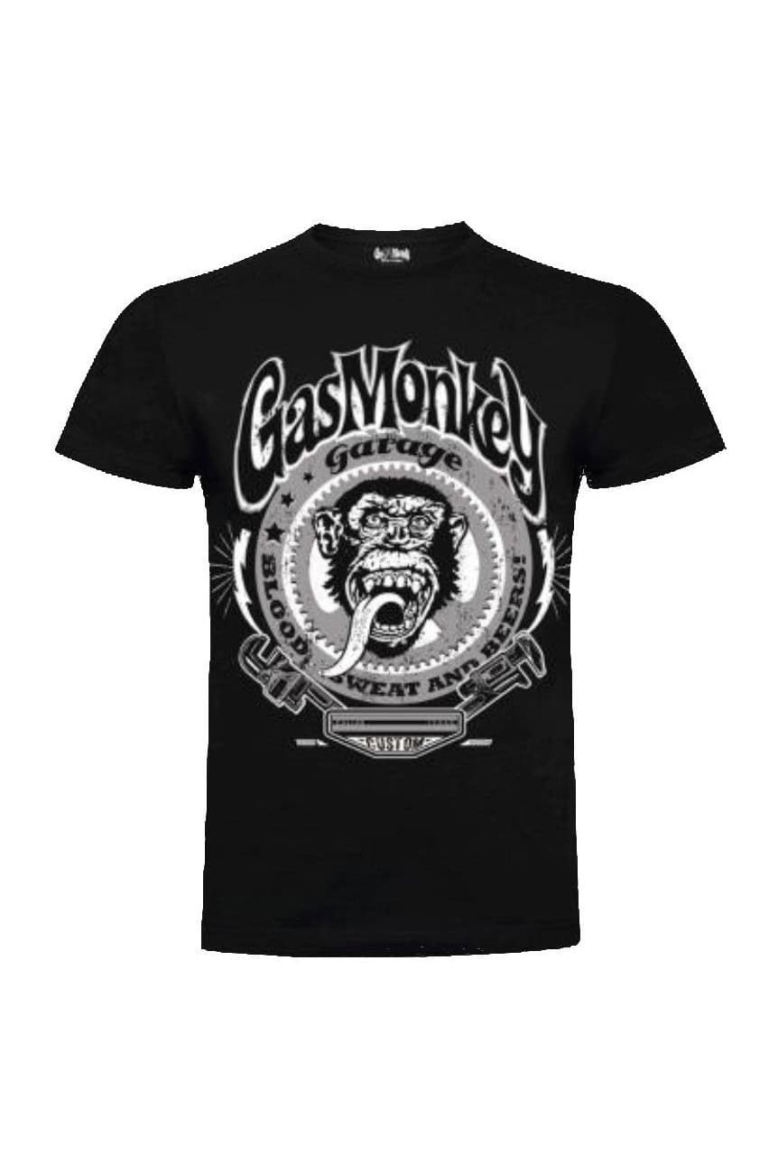 Gas monkey garage tee shirt clé a griffe