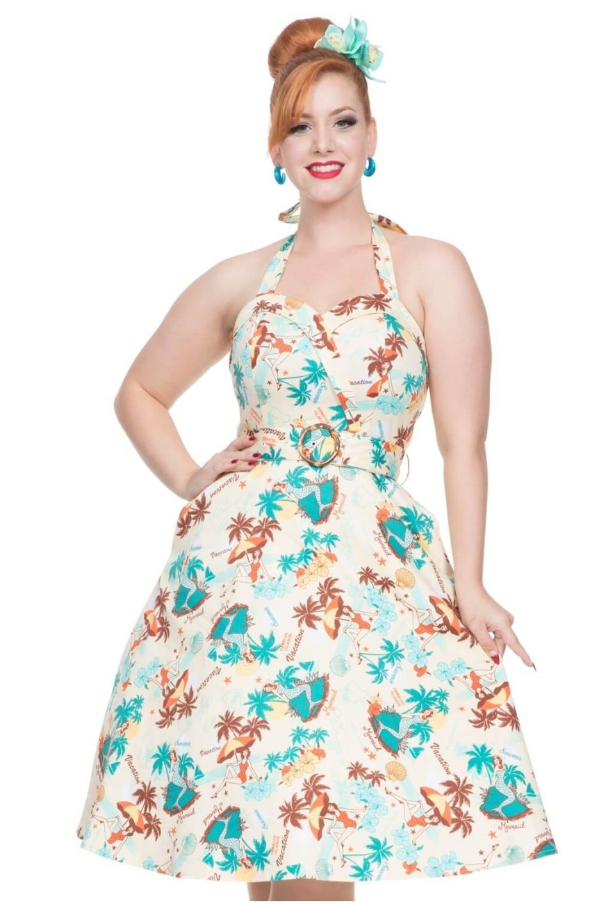 Robe année50 pin up