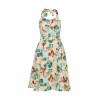 Robe fleur tropicale