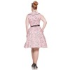 Robe rose vintage cocktail