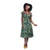 Robe année 50 tropicale