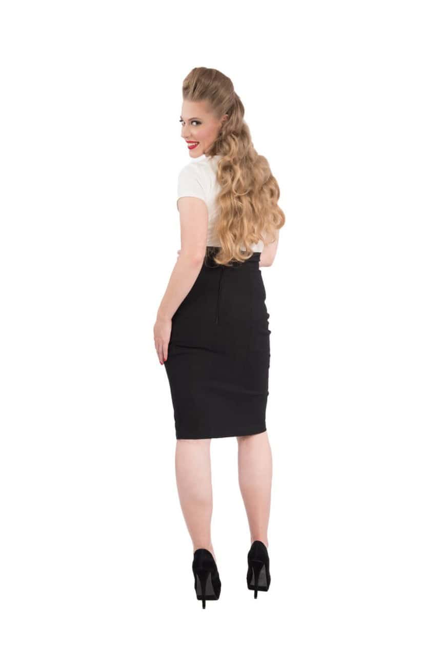 Jupe fourreau année 50 pin up