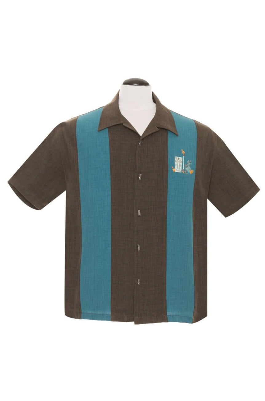 Chemise rockabilly homme tiki