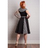 Robe rétro rayée Misscandyfloss