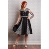 Robe rétro rayée Misscandyfloss