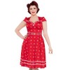 Robe rouge marin