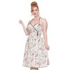 Robe vintage décolleté en V