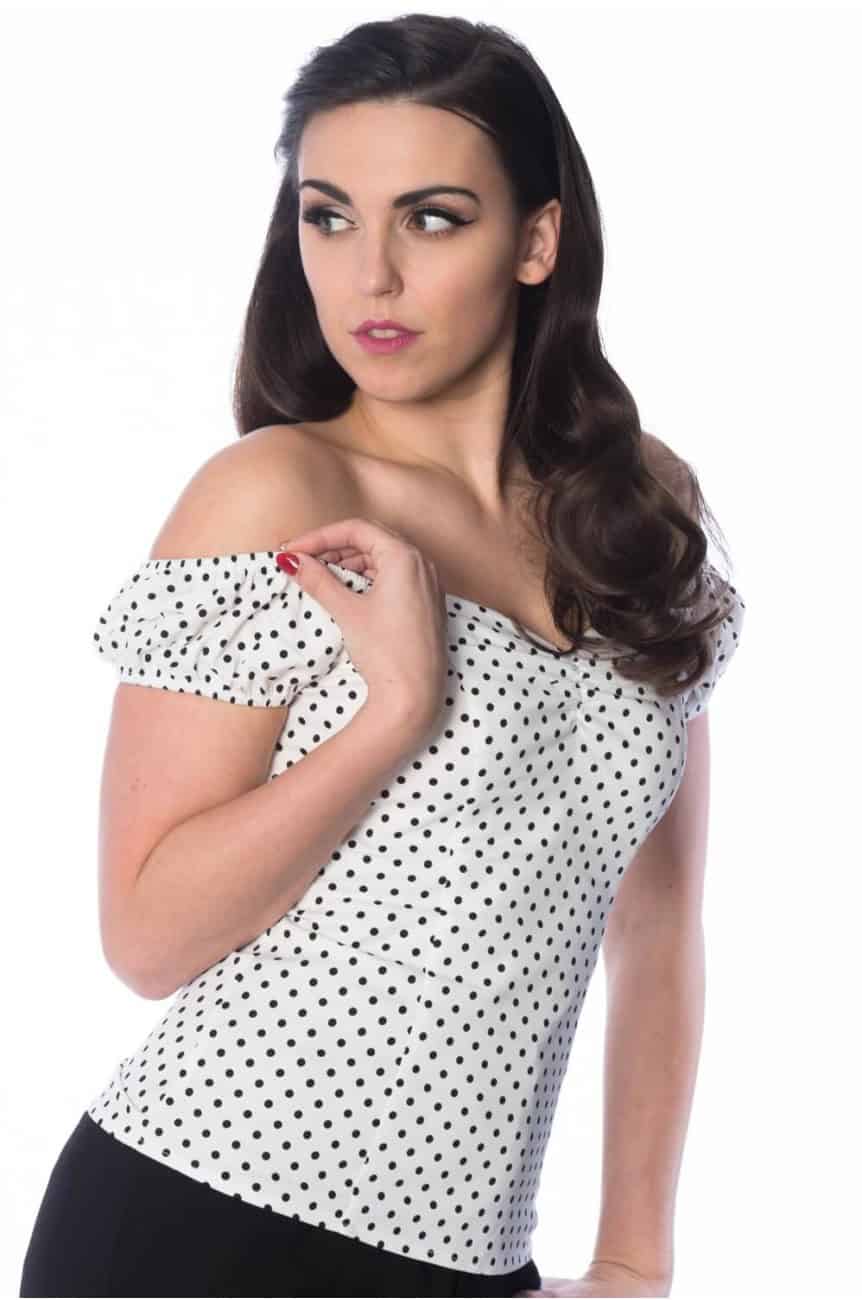 Haut décollté en coeur Banned