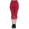 Pantacourt rouge a pois hell bunny