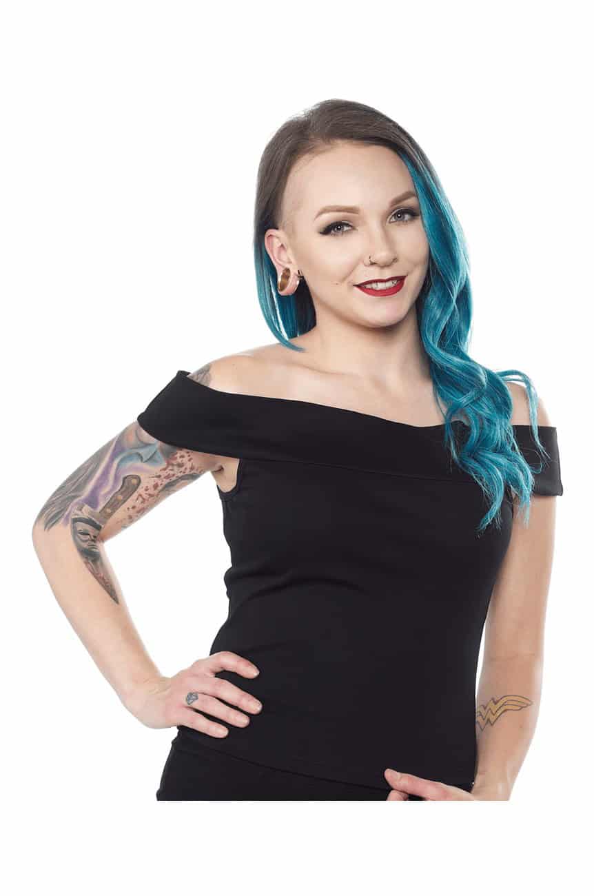 Haut rock décolleté bateau