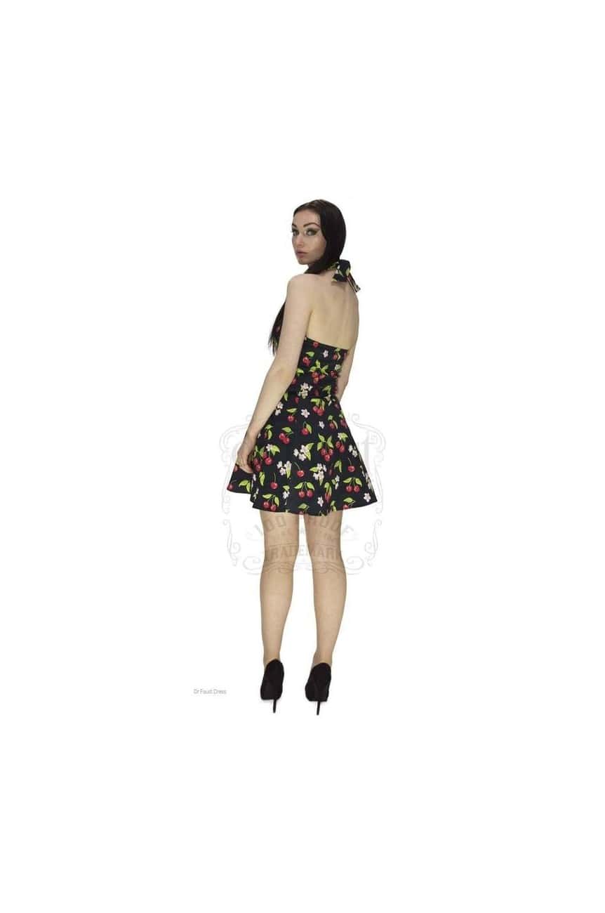 Robe cerise courte