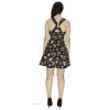 Robe cerise rockabilly