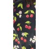 Robe rockabilly cerise noire