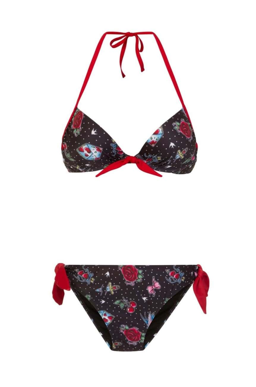 Haut bikini pinup