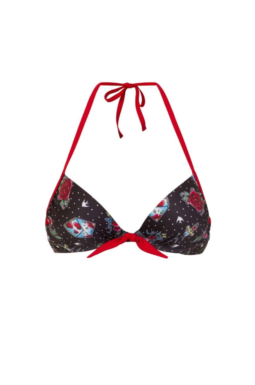 Haut bikini pinup
