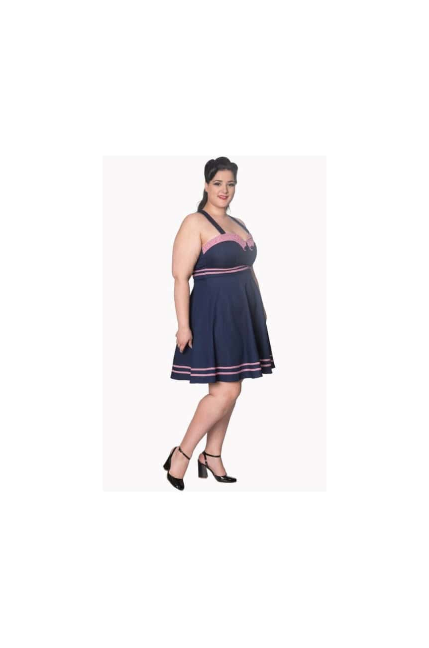 Robe rockabilly grande taille