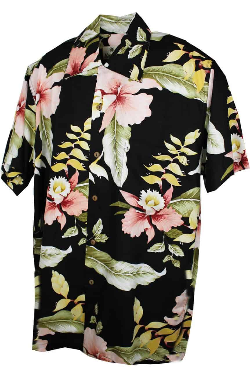 Chemise rockabilly hawaiienne homme