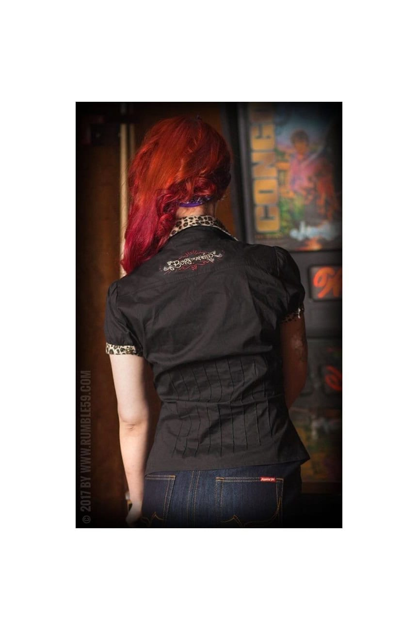 chemise rockabilly femme