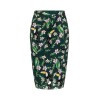 Jupe collectif oiseaux tropicaux
