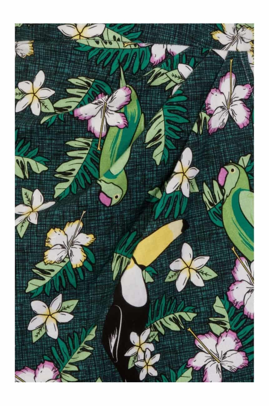 Jupe oiseaux tropicaux