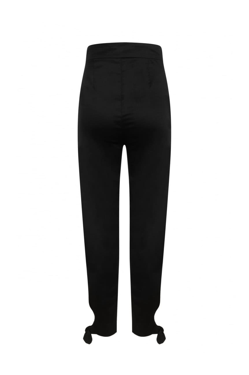 Pantacourt vintage noir 