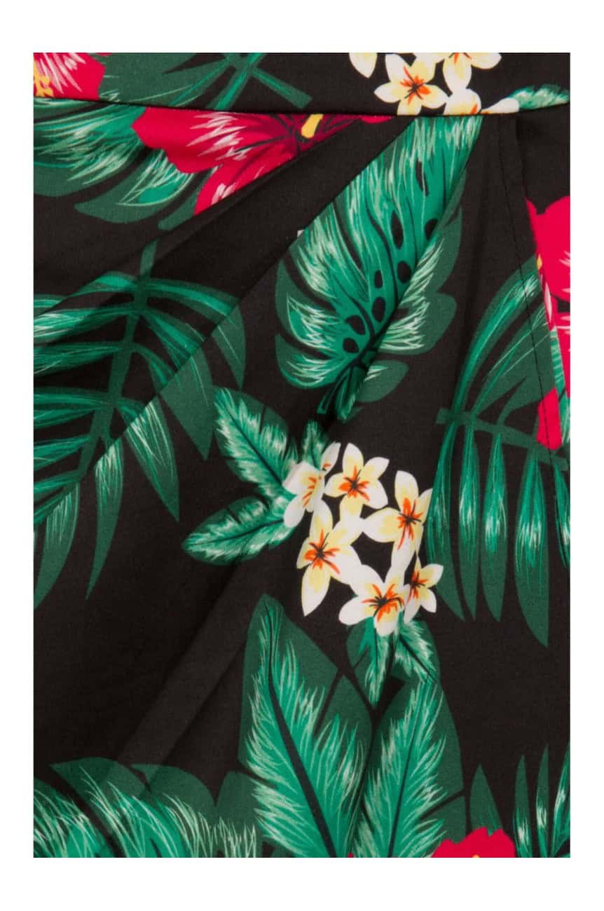 Jupe portefeille tropicale 