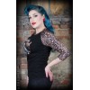 Tee shirt rockabilly leopard