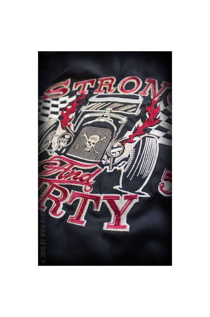 Chemise hot rod brodée rumble59