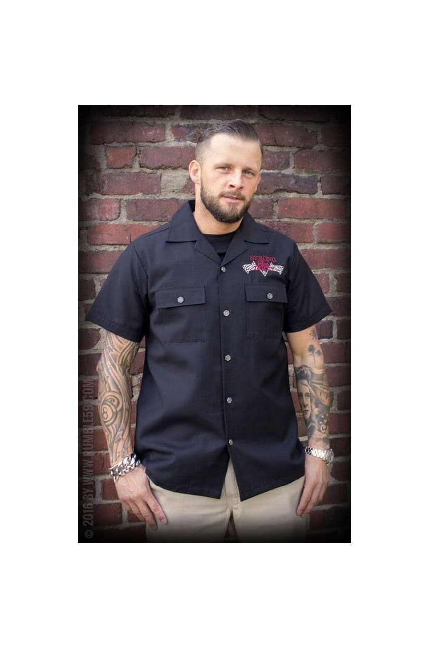 Chemise garage hot rod Rumble