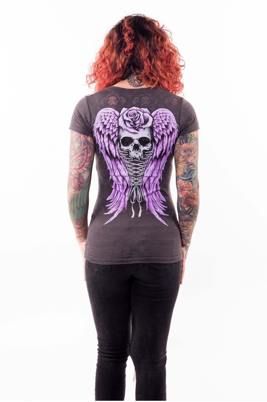 Corset skull lethal angel