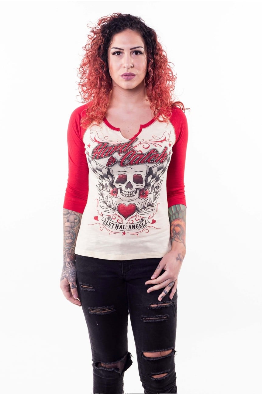 Tee shirt raglan femme custom