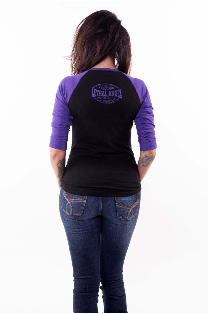 Tee shirt raglan custom femme
