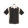 Chemise rockabilly noire Steady