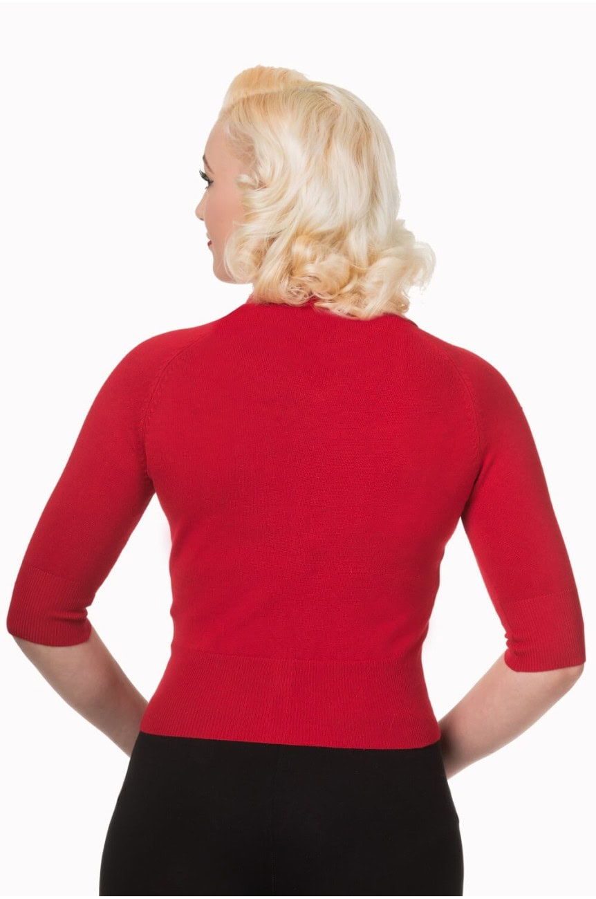 Cardigan banned pin-up