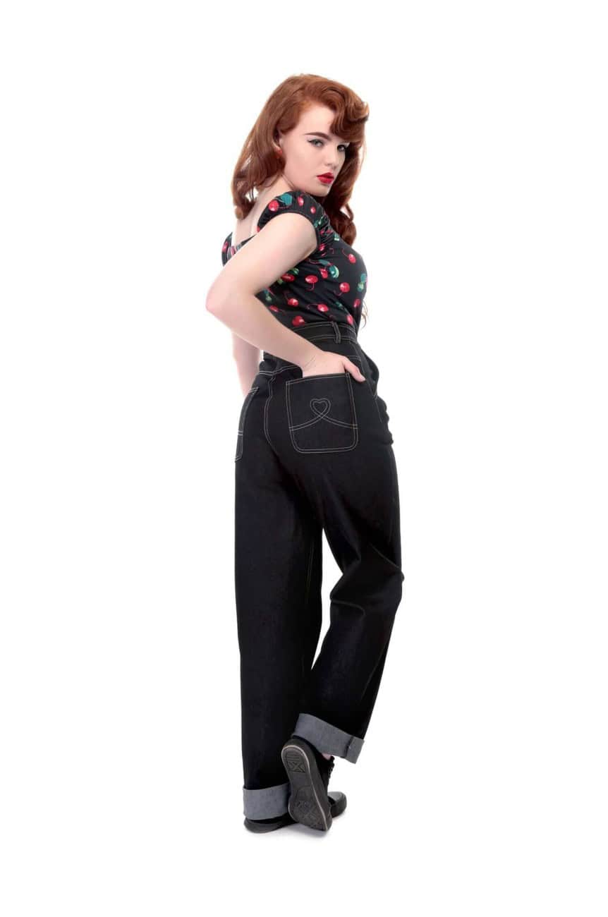 Jean taille haute collectif vintage