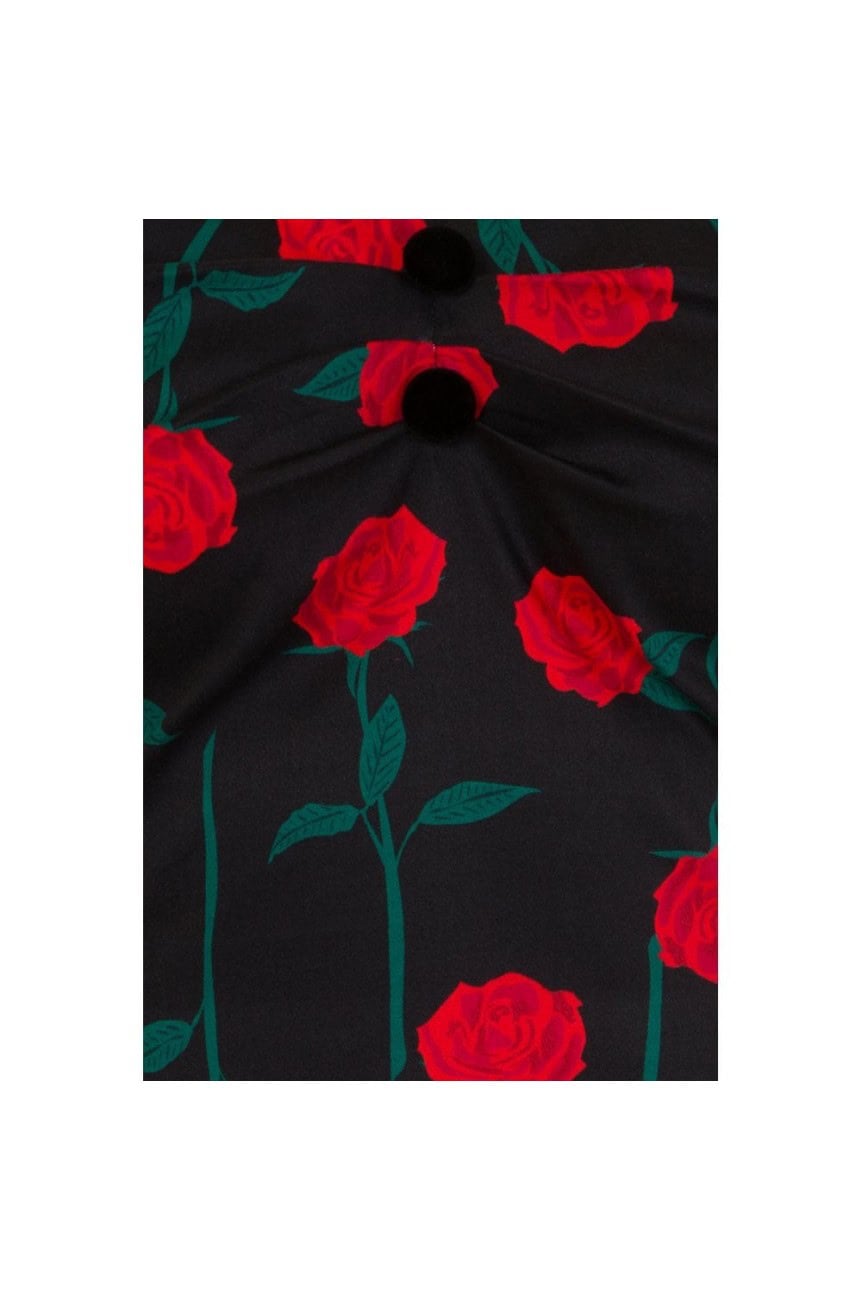 Haut pinup a roses