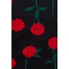 Haut rockabilly a roses
