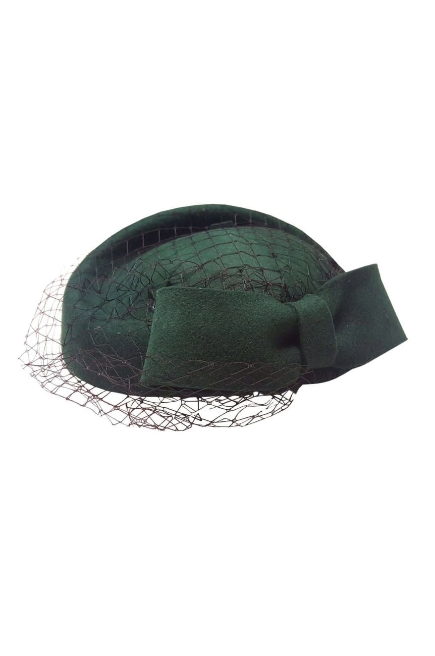Chapeau vintage vert